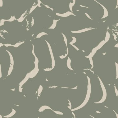 Moda tekstil, grafik, arka plan ve el sanatları için kusursuz desenli fırça darbeleri