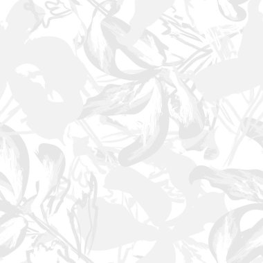 Moda tekstil, grafik, arka plan ve el sanatları için kusursuz desenli fırça darbeleri