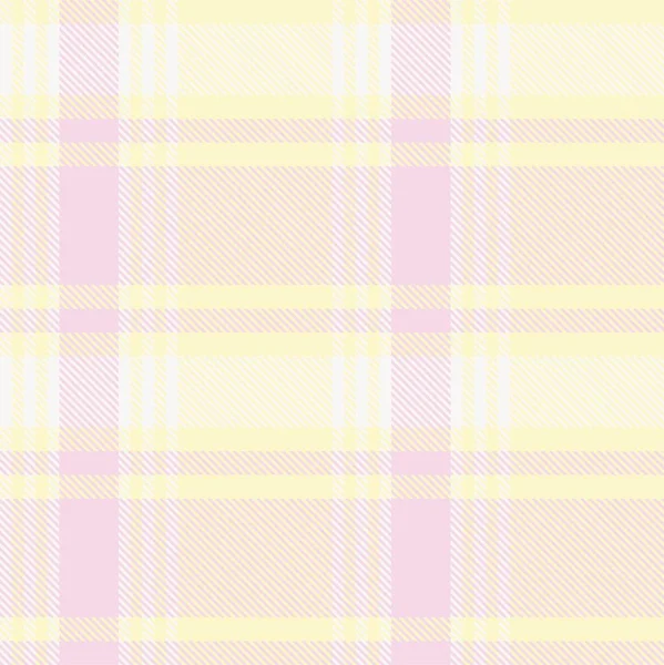 Pastel Asymétrique Plaid Motif Sans Couture Texturé Adapté Aux Textiles — Image vectorielle