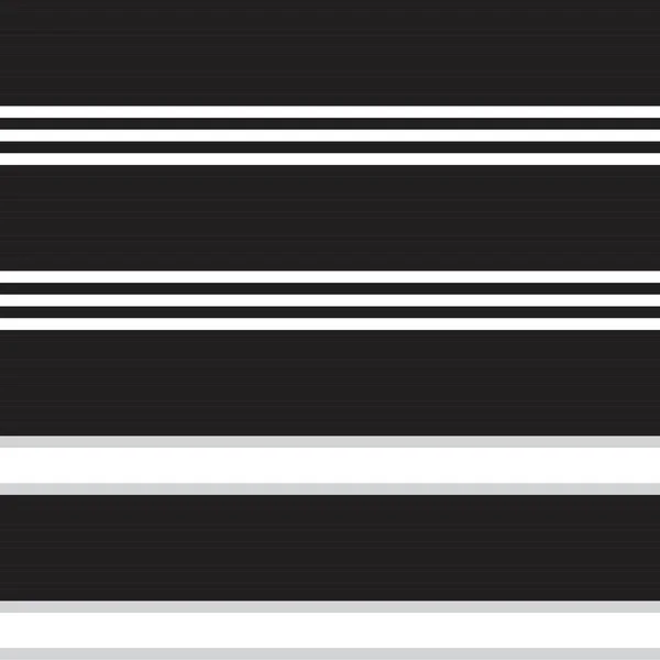 Preto Branco Design Padrão Sem Costura Listrado Duplo Para Têxteis —  Vetores de Stock