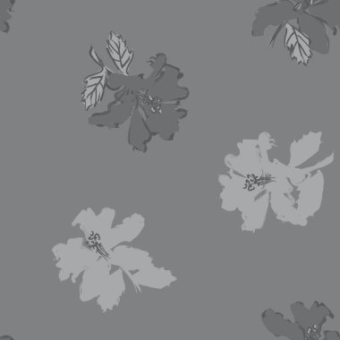 Moda tekstil, grafik, arka plan ve el sanatları için kusursuz desenli fırça darbeleri