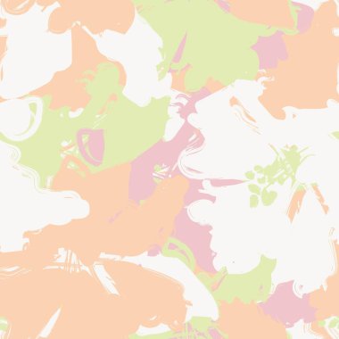 Moda tekstil, grafik, arka plan ve el sanatları için kusursuz desenli fırça darbeleri