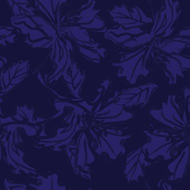 Moda tekstil, grafik, arka plan ve el sanatları için kusursuz desenli fırça darbeleri