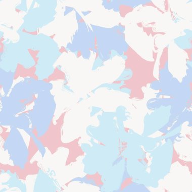 Moda tekstil, grafik, arka plan ve el sanatları için kusursuz desenli fırça darbeleri