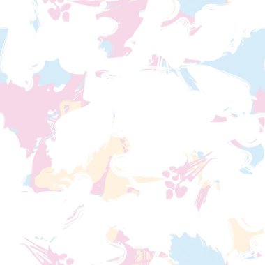 Moda tekstil, grafik, arka plan ve el sanatları için kusursuz desenli fırça darbeleri