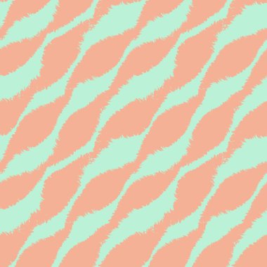 Moda tekstil, ev eşyaları, grafikler, arka planlar için soyut fırça desenli kürk tasarımı