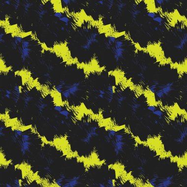 Moda tekstil, ev eşyaları, grafikler, arka planlar için soyut fırça desenli kürk tasarımı