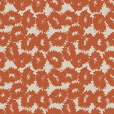 Moda tekstil, ev eşyaları, grafikler, arka planlar için soyut fırça desenli kürk tasarımı