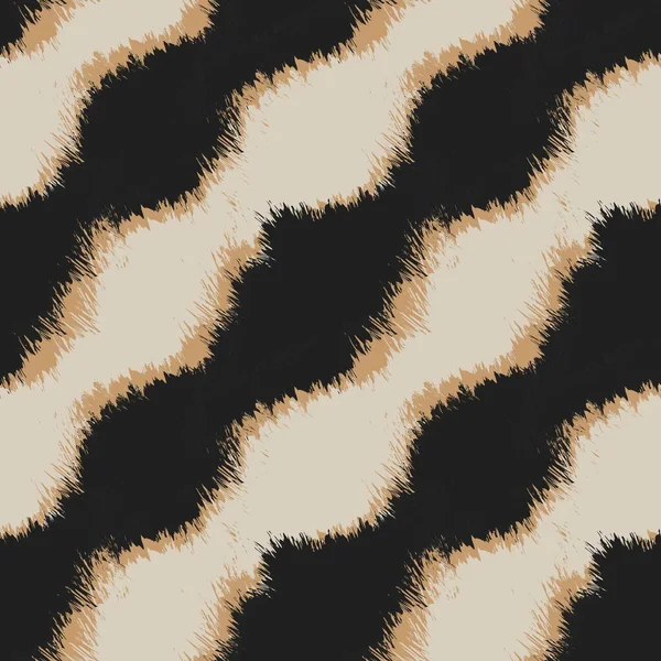 Abstract Brush Fur Pattern Design Fashion Textiles Homeware Graphics Backgrounds — Vettoriale Stock