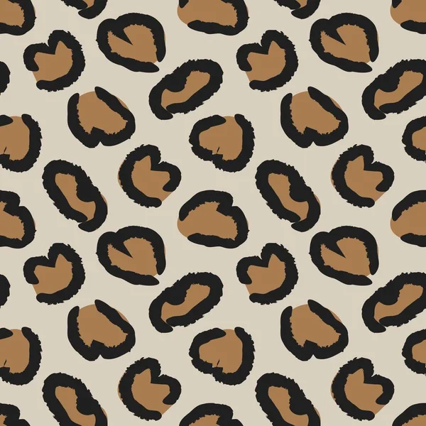 Heart Shaped Brush Stroke Seamless Pattern Design Fashion Textiles Graphics — Stock vektor