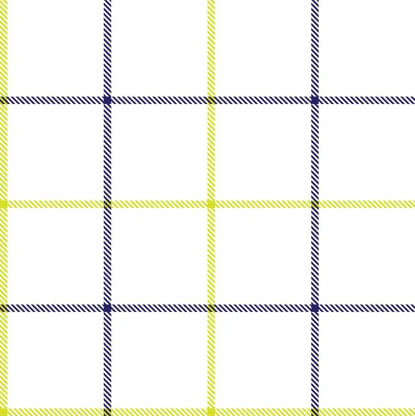 Yellow Minimal Plaid Textured Seamless Pattern Fashion Textiles Graphics — Stock Vector