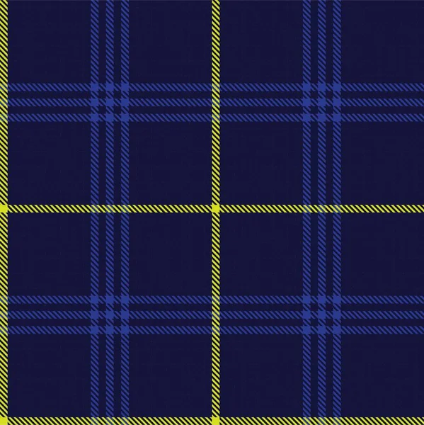 Yellow Minimal Plaid Textured Seamless Pattern Fashion Textiles Graphics — Stok Vektör