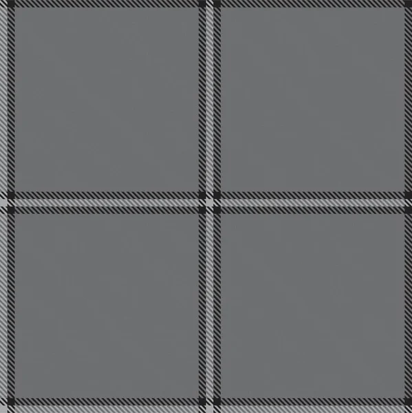 Monochrome Minimal Plaid Textured Seamless Pattern Fashion Textiles Graphics — Stockvektor