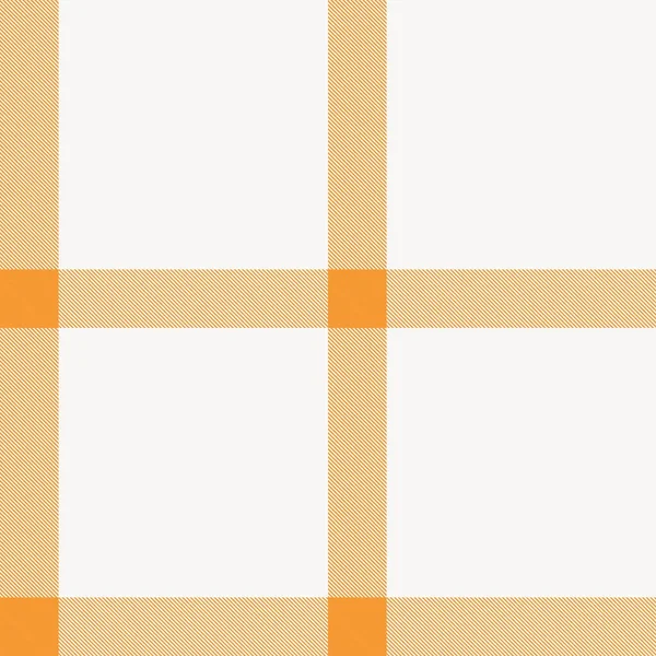 Orange Minimal Plaid Textured Seamless Pattern Fashion Textiles Graphics — Vetor de Stock