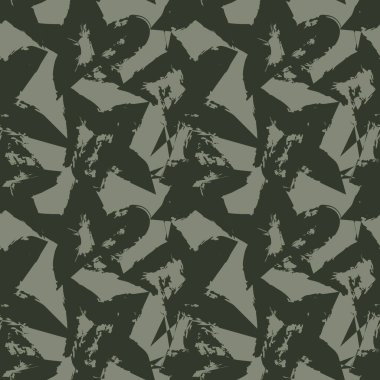 Star brush stroke seamless pattern design for fashion textiles and graphics