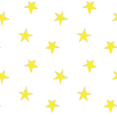 Star brush stroke seamless pattern design for fashion textiles and graphics