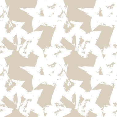 Star brush stroke seamless pattern design for fashion textiles and graphics