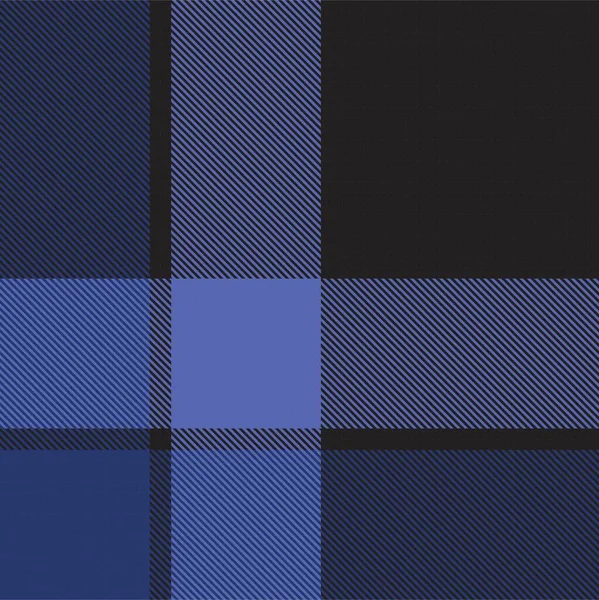 Blue Minimal Plaid Textured Seamless Pattern Fashion Textiles Graphics — Stock vektor