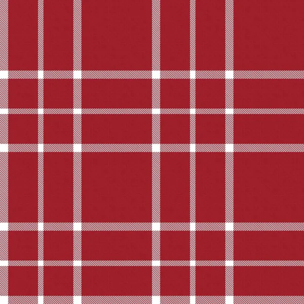 Red Minimal Plaid Textured Seamless Pattern Fashion Textiles Graphics —  Vetores de Stock