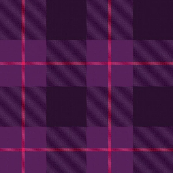 Purple Minimal Plaid Textured Seamless Pattern Fashion Textiles Graphics — Archivo Imágenes Vectoriales