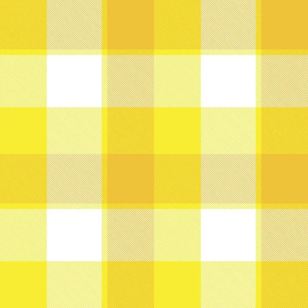 Yellow Minimal Plaid Textured Seamless Pattern Fashion Textiles Graphics — Wektor stockowy