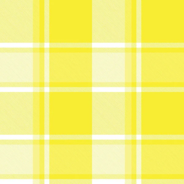 Yellow Minimal Plaid Textured Seamless Pattern Fashion Textiles Graphics — Image vectorielle