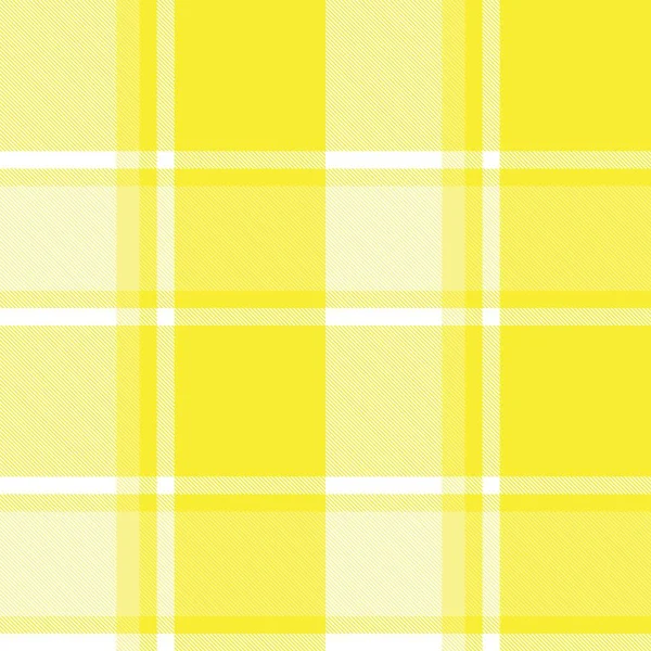 Yellow Minimal Plaid Textured Seamless Pattern Fashion Textiles Graphics — Vetor de Stock