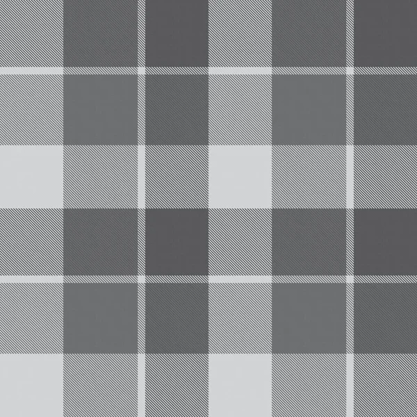 Monochrome Minimal Plaid Textured Seamless Pattern Fashion Textiles Graphics — Stok Vektör