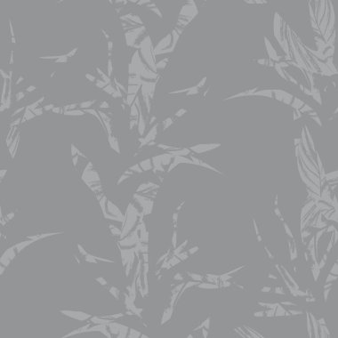 Brushstroke Tropical Leaf seamless pattern design for fashion textiles, graphics and crafts