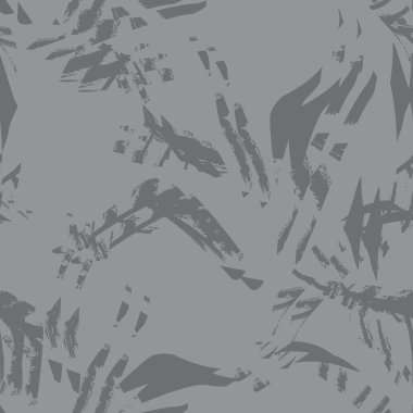 Brushstroke Tropical Leaf seamless pattern design for fashion textiles, graphics and crafts