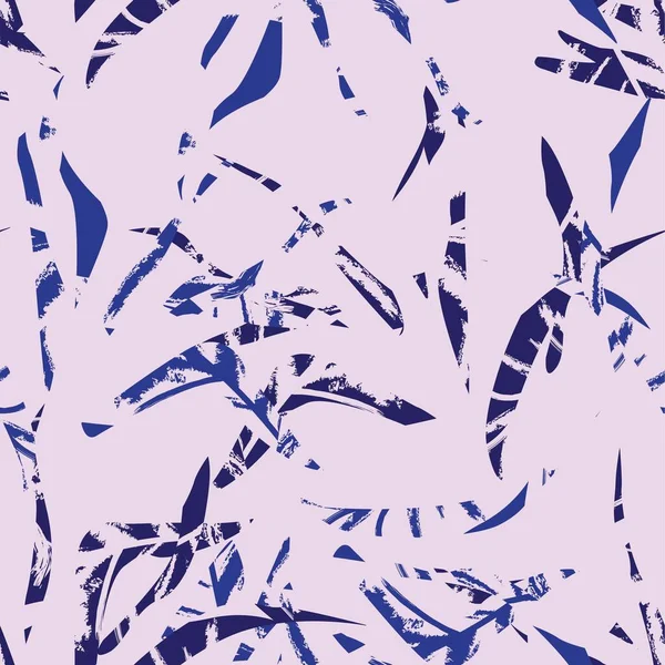 Brushstroke Tropical Leaf seamless pattern design for fashion textiles, graphics and crafts