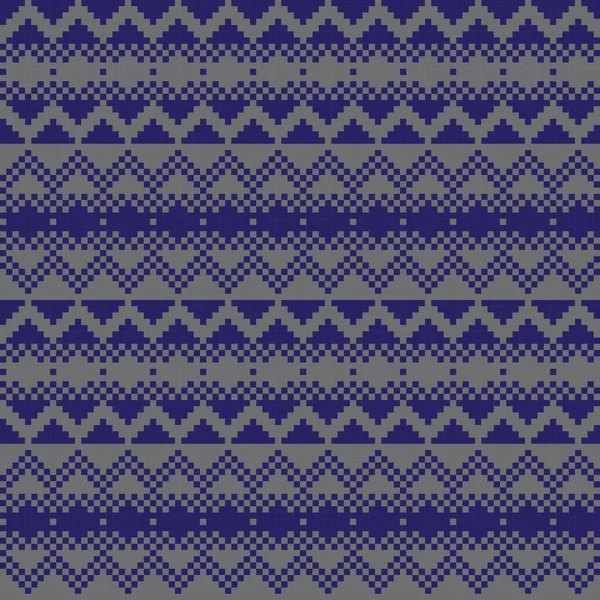 Argyle Fair Isle Diseño Patrón Sin Costura Para Prendas Punto — Archivo Imágenes Vectoriales