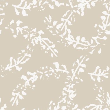 Moda tekstil, grafik ve el sanatları için tropik yapraksız desen tasarımı