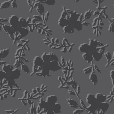 Moda tekstil, grafik, arka plan ve el sanatları için kusursuz desenli fırça darbeleri