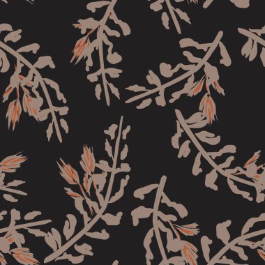 Moda tekstil, grafik, arka plan ve el sanatları için kusursuz desenli fırça darbeleri