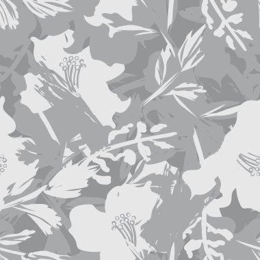 Moda tekstil, grafik, arka plan ve el sanatları için kusursuz desenli fırça darbeleri