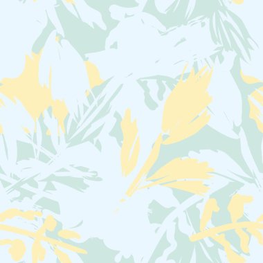 Moda tekstil, grafik, arka plan ve el sanatları için kusursuz desenli fırça darbeleri