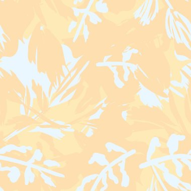 Moda tekstil, grafik, arka plan ve el sanatları için kusursuz desenli fırça darbeleri