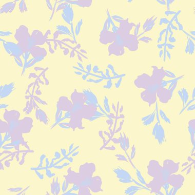 Moda tekstil, grafik, arka plan ve el sanatları için kusursuz desenli fırça darbeleri