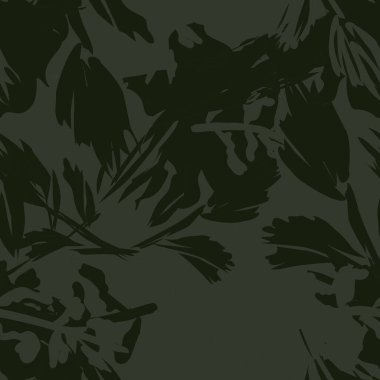 Moda tekstil, grafik, arka plan ve el sanatları için kusursuz desenli fırça darbeleri