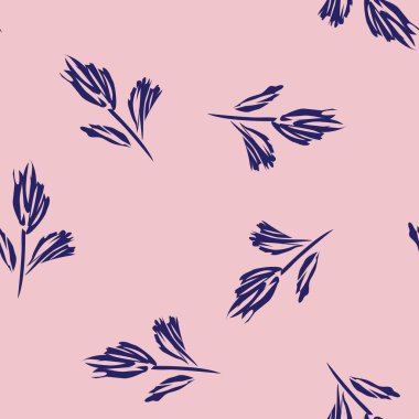 Moda tekstil, grafik, arka plan ve el sanatları için kusursuz desenli fırça darbeleri