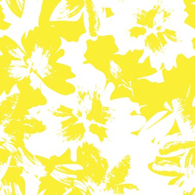 Moda tekstil, grafik, arka plan ve el sanatları için kusursuz desenli fırça darbeleri