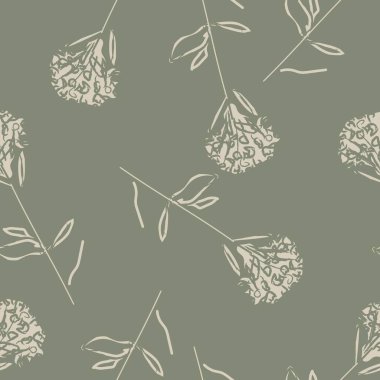 Moda tekstil, grafik, arka plan ve el sanatları için kusursuz desenli fırça darbeleri