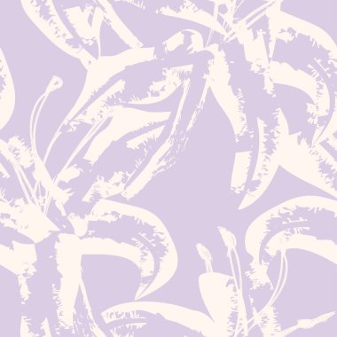 Moda tekstil, grafik, arka plan ve el sanatları için kusursuz desenli fırça darbeleri