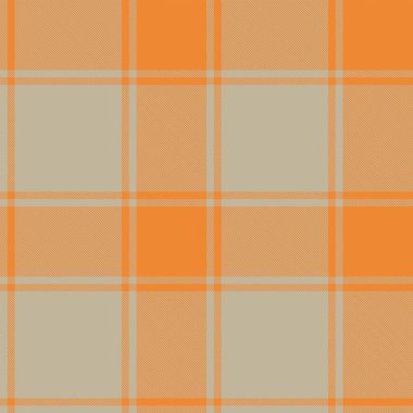 Orange Minimal Plaid textured seamless pattern for fashion textiles and graphics