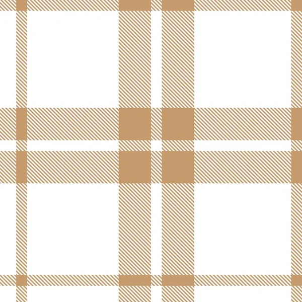 Brown Minimal Plaid Textured Seamless Pattern Fashion Textiles Graphics — Vetor de Stock