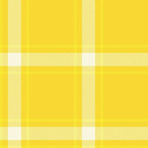 Yellow Minimal Plaid Textured Seamless Pattern Fashion Textiles Graphics — Vector de stock