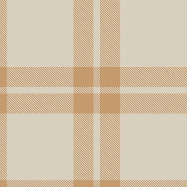 Brown Minimal Plaid Textured Seamless Pattern Fashion Textiles Graphics — Stockvektor