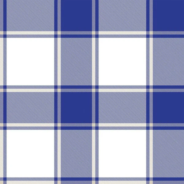 Blue Minimal Plaid Textured Seamless Pattern Fashion Textiles Graphics — Stockový vektor