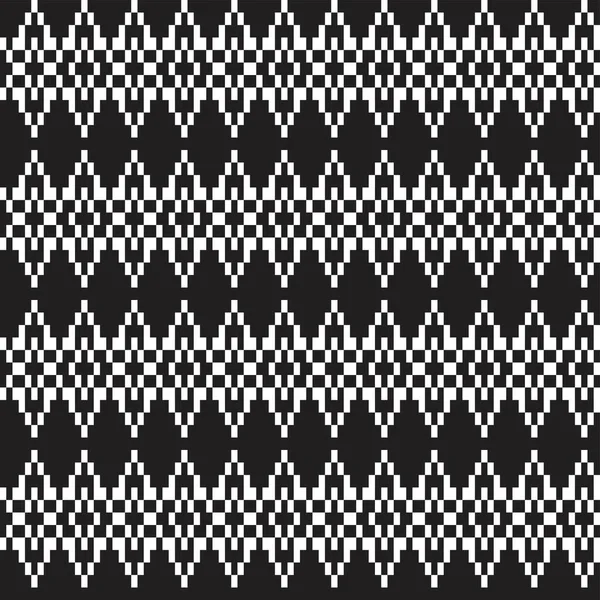 Argyle Fair Isle Design Motif Sans Couture Pour Tricot Textile — Image vectorielle